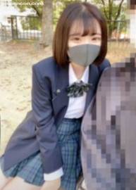 【#71】制服ボブの**生はピュアで人見知り。公園デート中に短いスカートから見える生脚が美白で大興奮！初体験の大人セックスでビクビク感じまくり、最後は流れで孕ませ中出し♡両想い♡