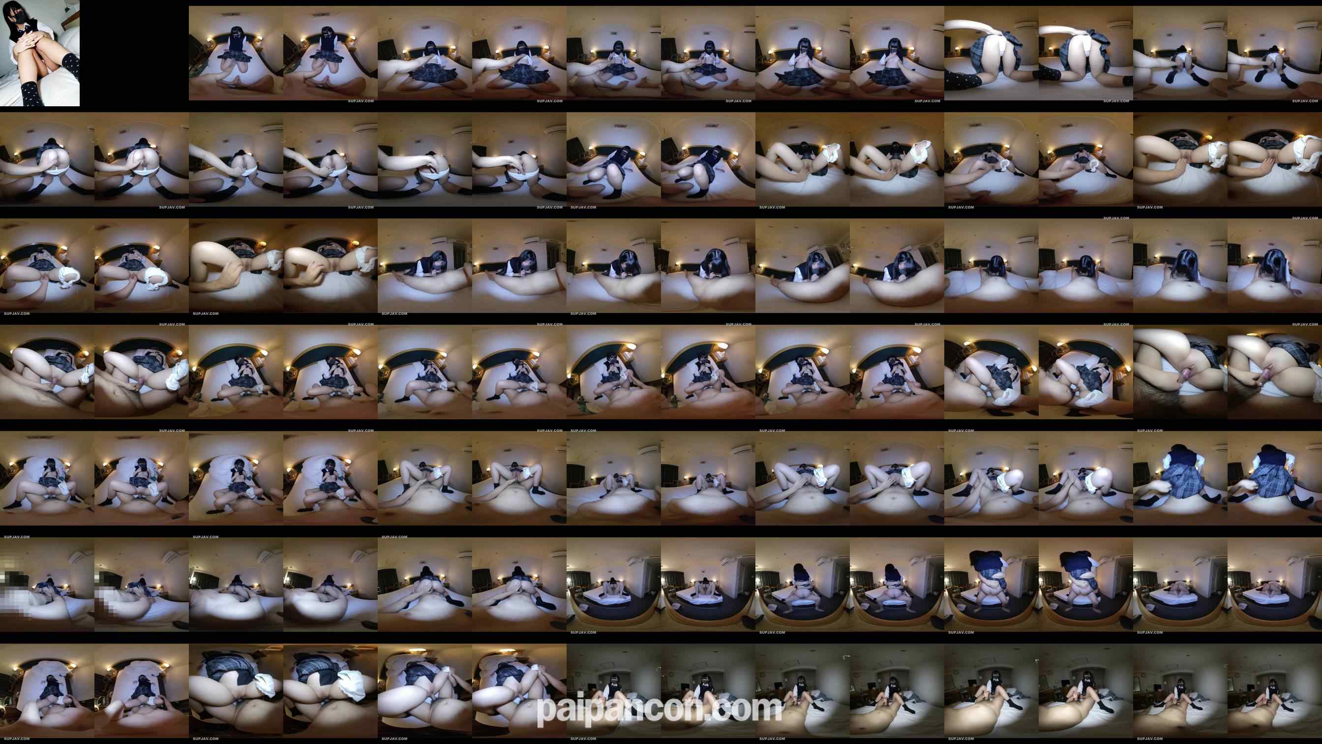 FC2-PPV-1922470 - VR凍結された動画【個撮VR】県立普通科①去年〇で初体験の黒髪美○女バックでゴム外し中出し(本編目モザなし)