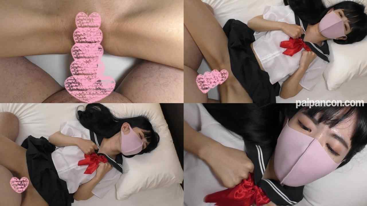 FC2-PPV-1937528 - 18歳で黒髪超ロングのスレンダー美**❤️お堅い家のお嬢様にマスクと喋らない約束でハメ撮り❤️声が出せず・・オジサンから当然のごとく生中出し・・・ thumbnail_5.jpg