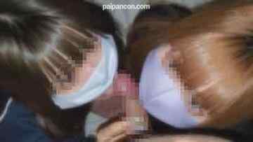 FC2-PPV-2671627 - 【目モザ無し】同じ中○学の友達２人②と３p。おじさんちんこをおもちゃに遊ぶ