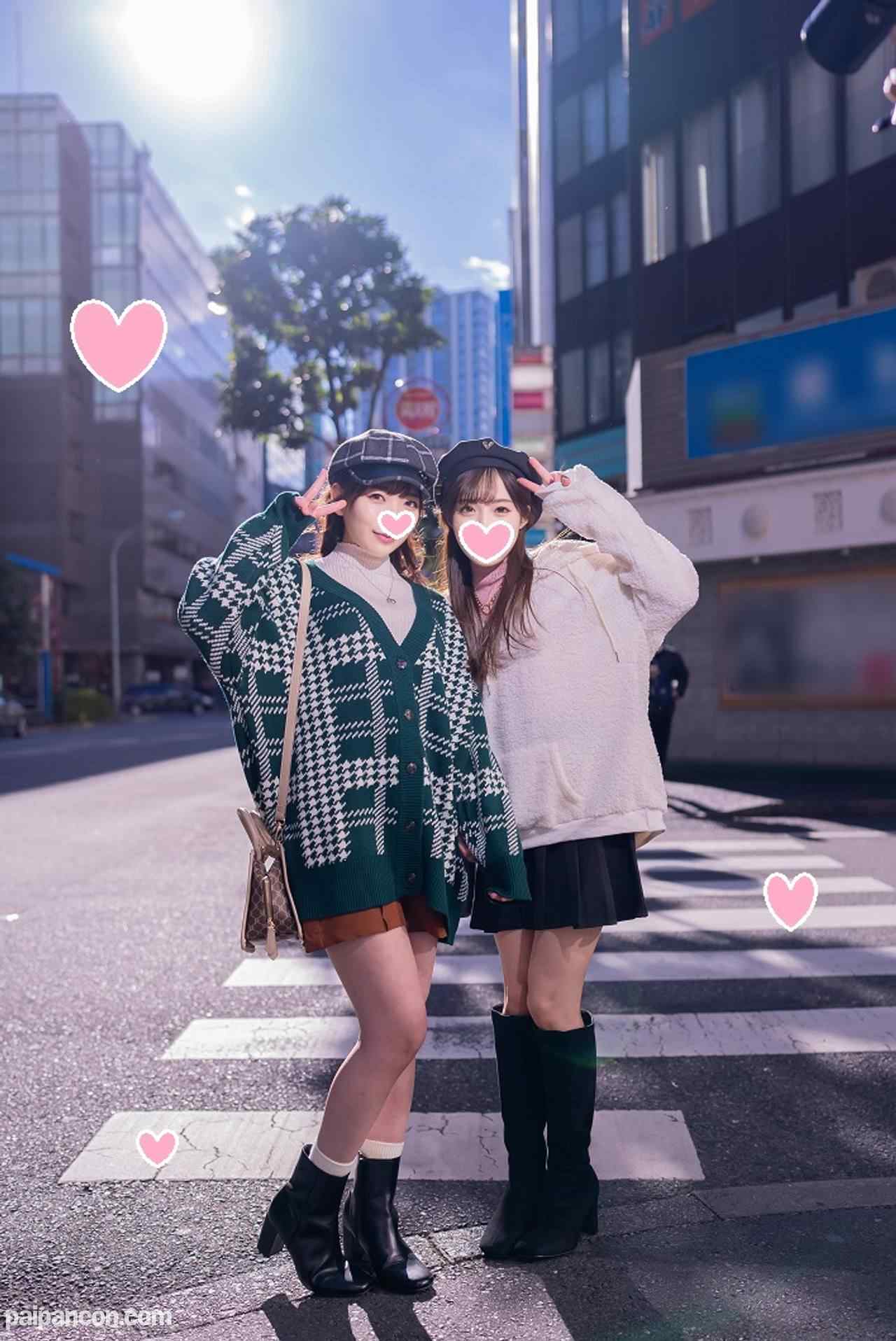 FC2-PPV-2710212 - 可愛すぎ！女子２人組に街頭インタビューナンパ！19才に「夜の事情」を聞いたら20人喰ってるド淫乱。連れ込み部屋で激震ピストンで連続絶頂しまくるエロエロ娘