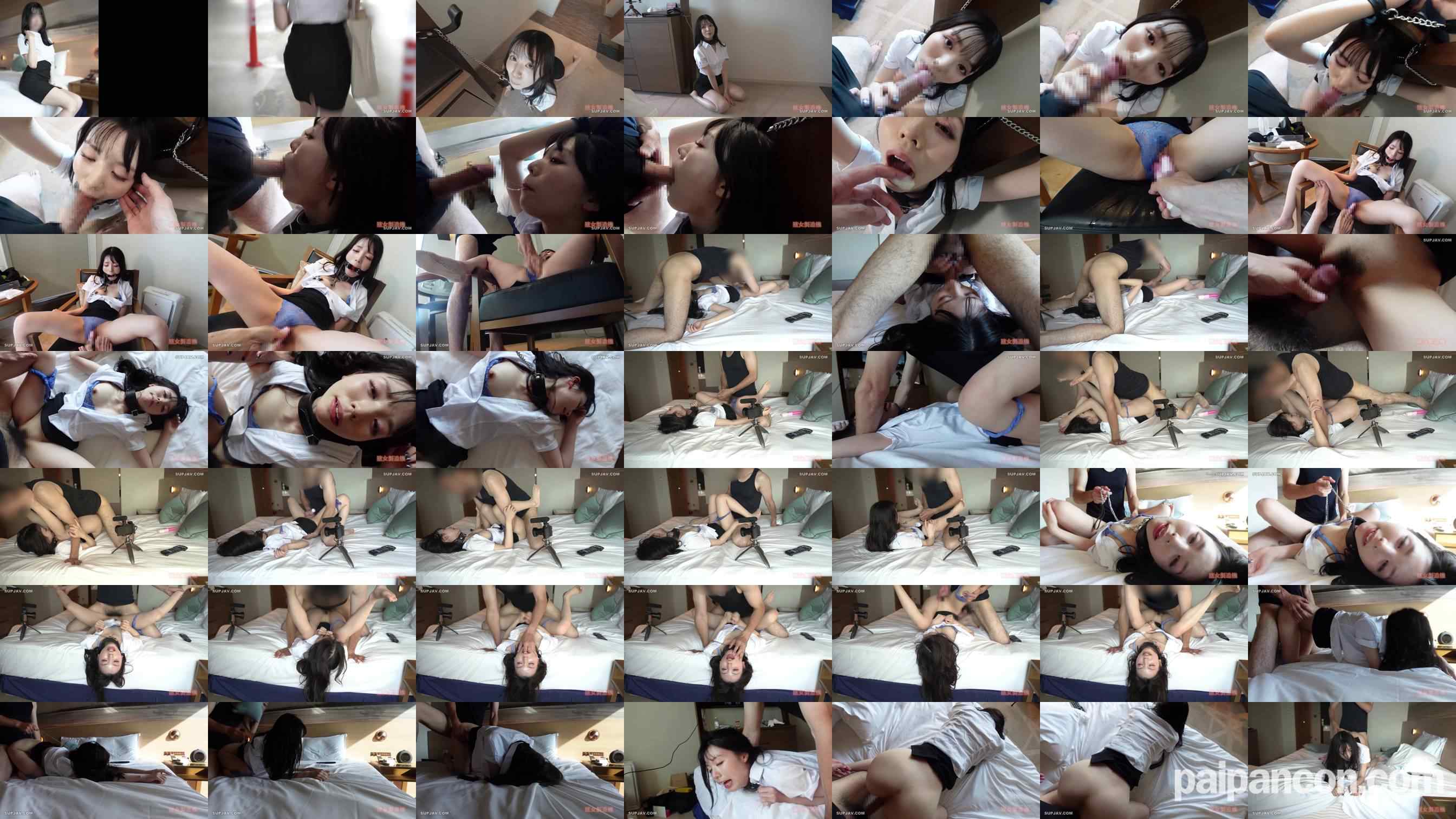 FC2-PPV-3132230 - 【桃尻OL調教】事務服着たままゴックン⇒子宮ぐりぐり責めでヤバめの白目逝き…細身の割に大きいエロ尻震わせ痙攣絶頂