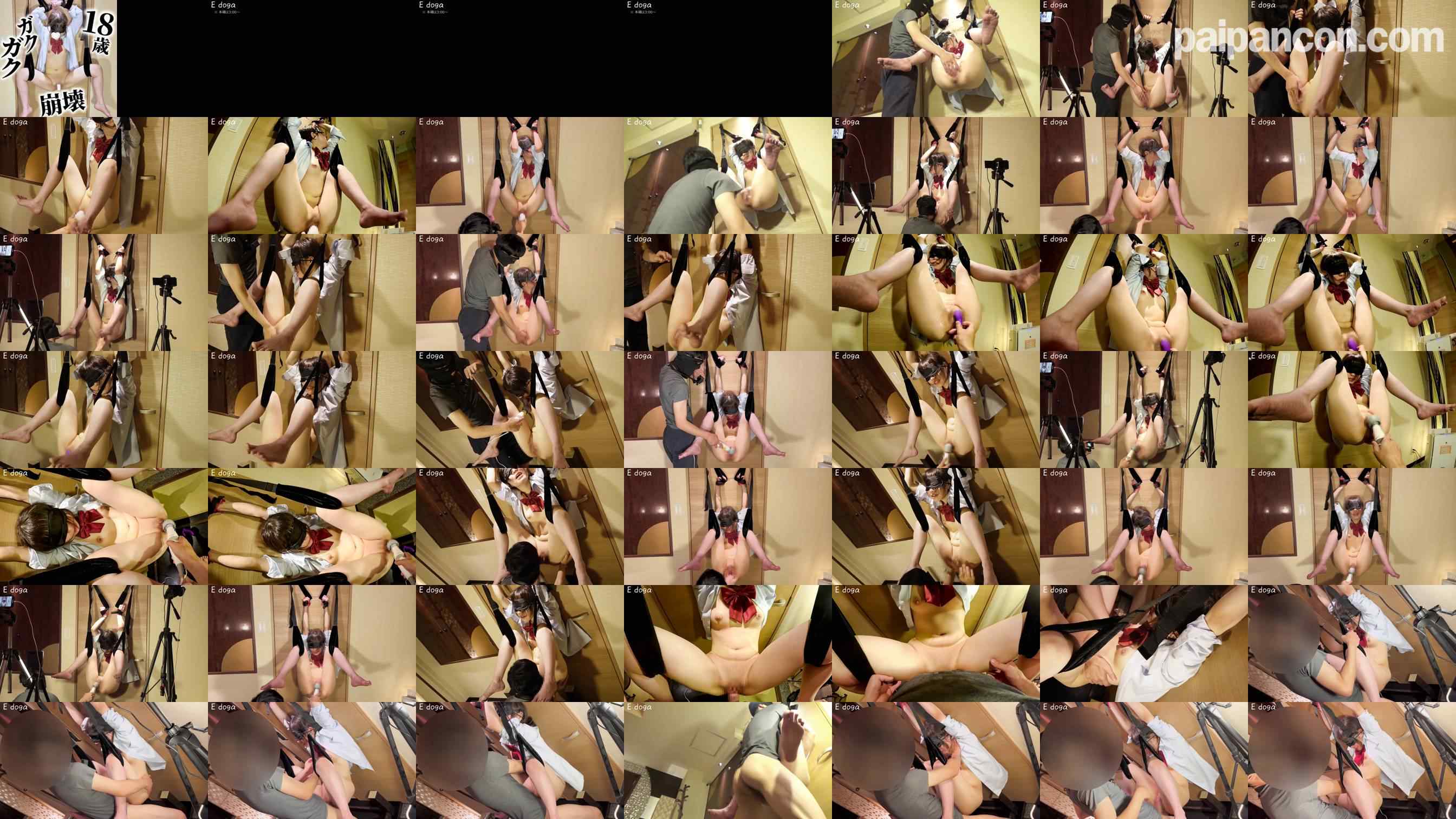 FC2-PPV-4547970 - 【SS級】純■垢ごーほぅ18歳(小動物系彼氏持ち)が吊るされてメス堕ちNTR快楽地獄‼ヤバい格好で電マ・吸うやつ徹底SM痙攣責め！そのまま種付け精子逆流中出し！ grid.jpg