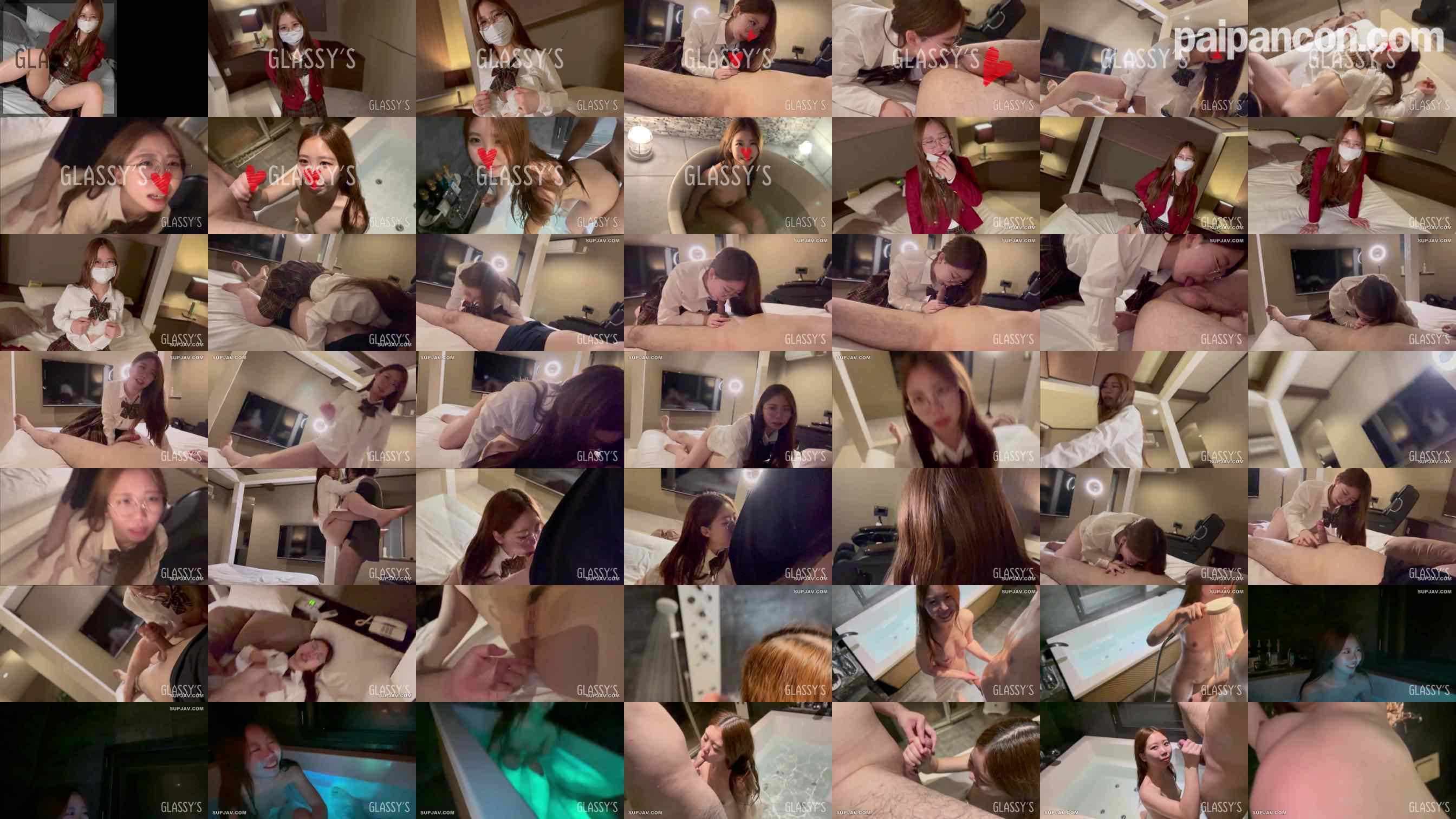 FC2-PPV-4665799 - #16 18歳の制服姿でメガネを掛けた可愛い女性と中出しセックス│GLASSY'S