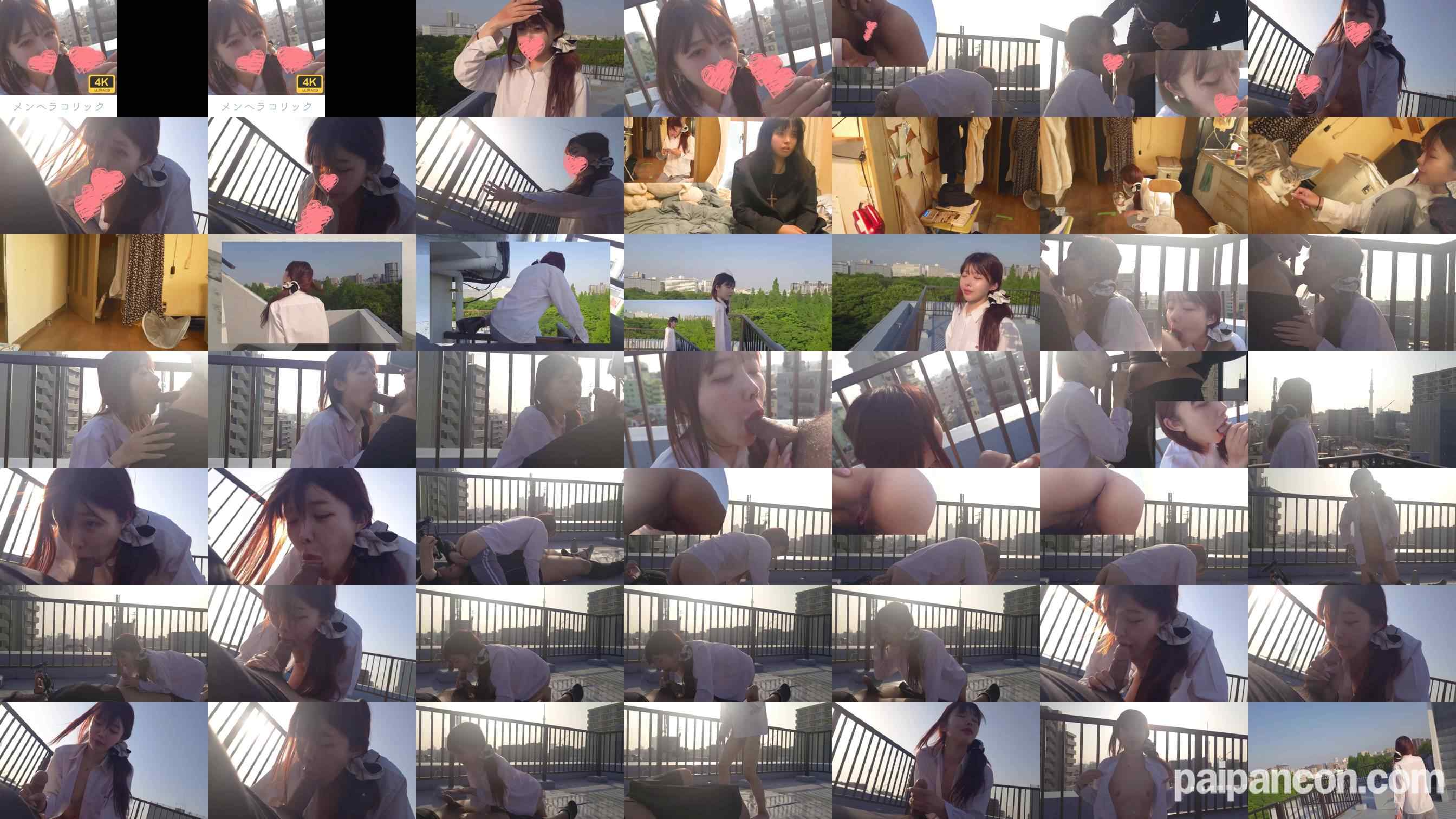 FC2-PPV-4692863 - 【個撮+屋外】スポ根メンヘラ❤校舎屋上フェラチオサポート3万円【4K画質】❤