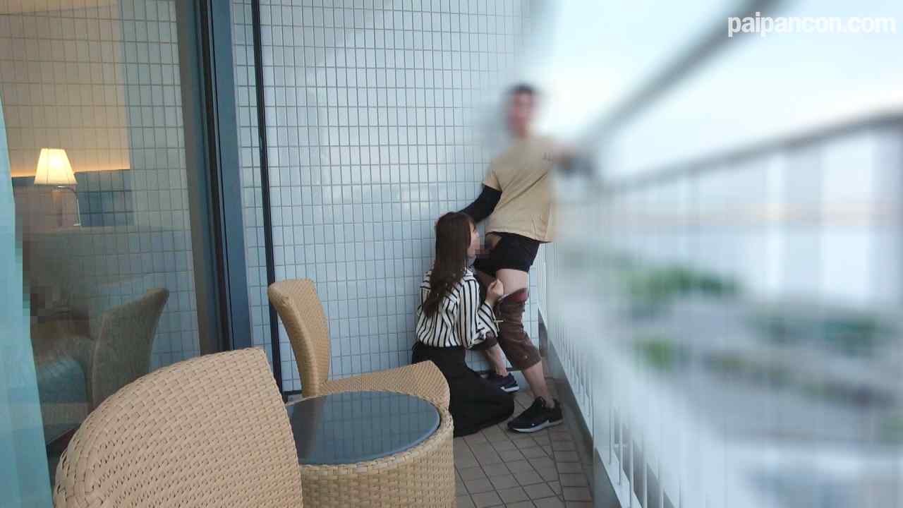 FC2-PPV-4775211 - 【初週限定セール】出会ったばかりの**大生に高層ホテルのベランダでチンポしゃぶらせる愉悦【みずき　**大生】 thumbnail_1.jpg